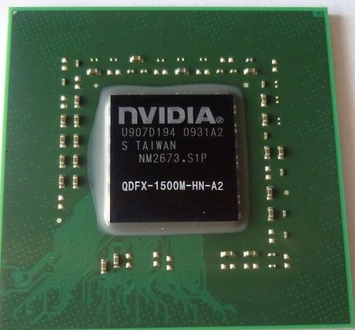 nVidia QDFX-1500M-N-A2 (Quadro FX 1500M) Wymiana na nowy, naprawa, lutowanie BGA
